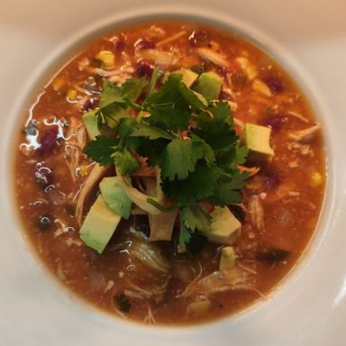 Mexikanische Hühnersuppe Bild Mexikanische Hühnersuppe